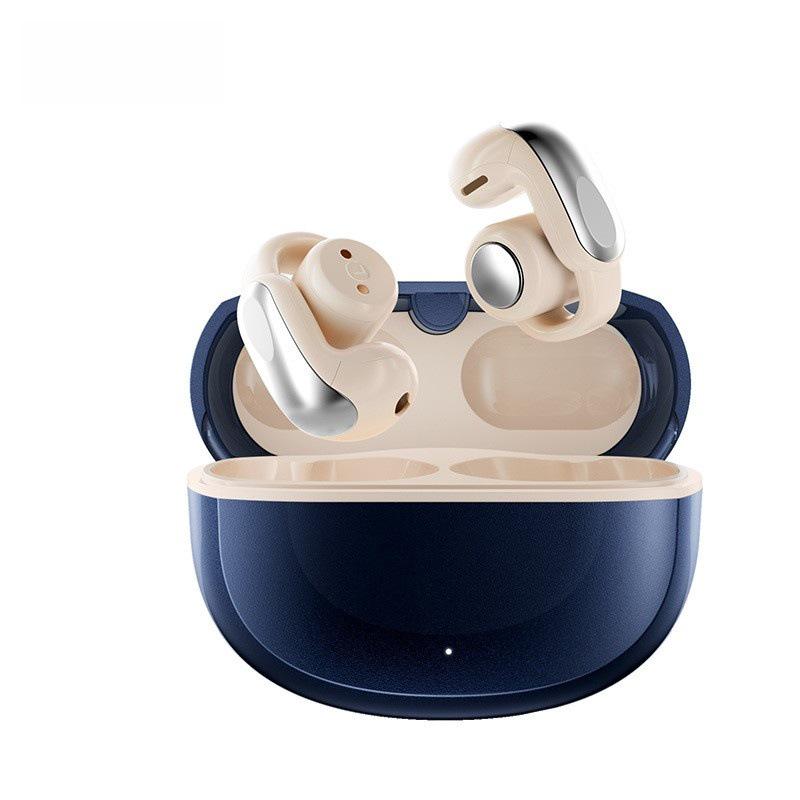 2025 AI Translation Noise-Canceling Bluetooth Ear Clip Earbuds with Long Battery Life for Sports