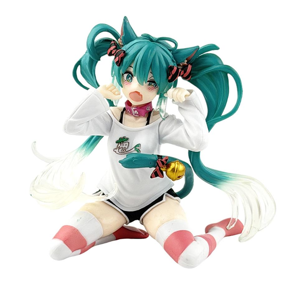 Hatsune Miku Action Figure In a World With Closed Windows Kawaii Anime Collectible Christmas Gift