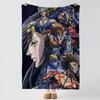 anime R-Record of Ragnarok-k Throw Thick Comfort Flannel Quilt, Multi-scene Use Indoor Outdoor Daily Nap