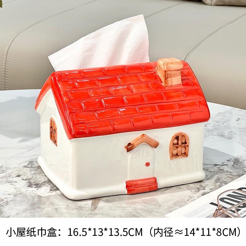 Durian Tissue Box, Living Room Storage Box, Light Luxury Creative Dining Table Paper Napkin Box