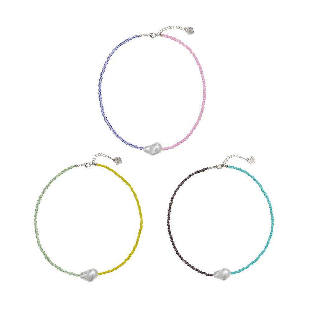 Baroque Pearl Beads Necklace_Vh2336Ne021B