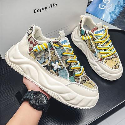 Nuove Sneakers Classiche da Uomo Versatili Casual Scarpe da Skateboard Suola Spessa Rialzanti Leggere Scarpe Sportive da Corsa