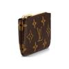 Louis Vuitton Klassische Monogramm-Kette  kompakt und tragbar  Canvas mit Monogramm-Beschichtung  Schlüssel- und Münzbörse  Damenstil  braun