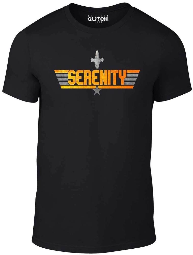 

Serenity Men s T-Shirt - Funny t shirt retro fashion cool flying anime designer S