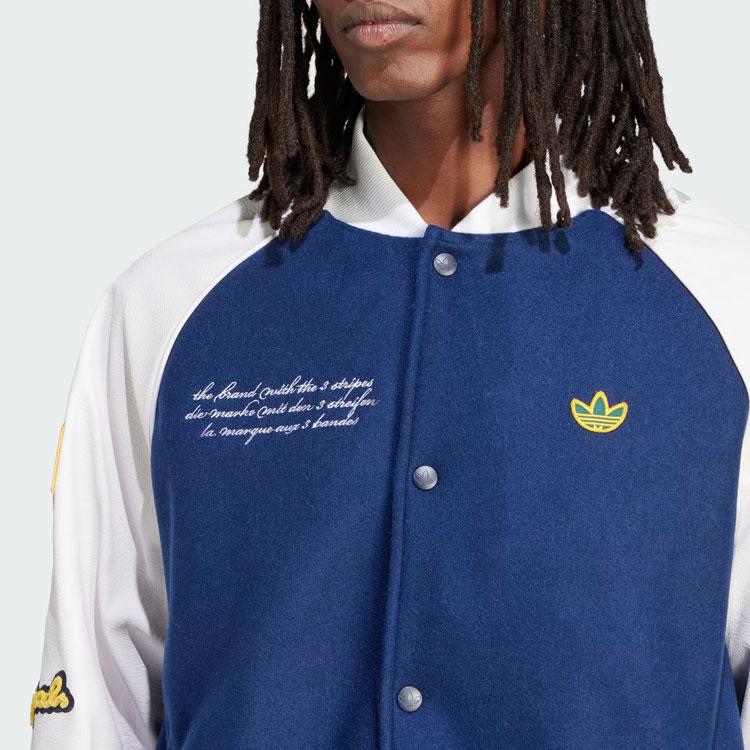 Adidas Jachetă cu mânecă lungă Sport Vrct Originals Jachetă pentru bărbați Indigo IS2926