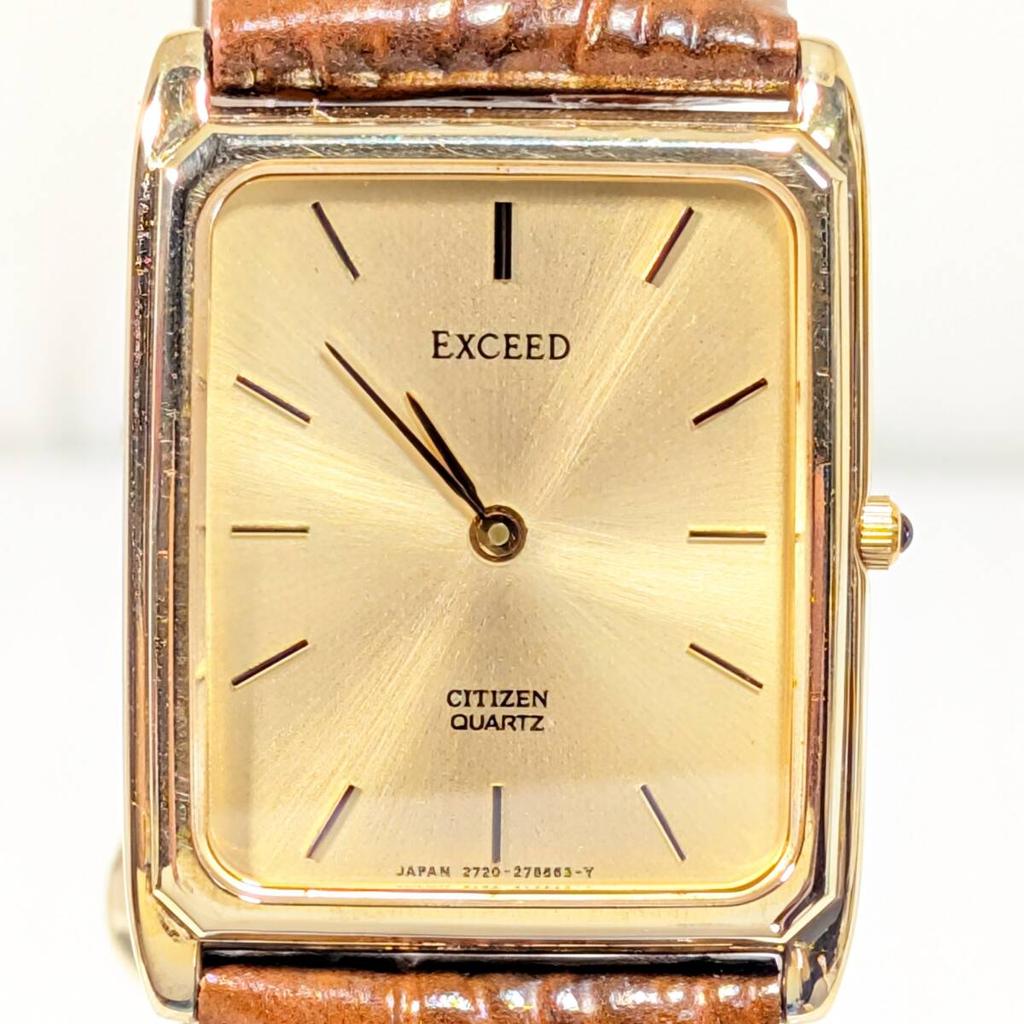 CITIZEN EXCEED Battery and Strap Men's Watch, Replaced, Y-15