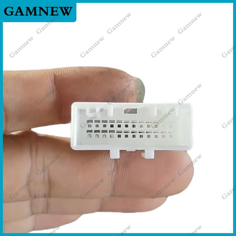 Car 24pin Reverse Camera Output Video Adapter Wiring Cable For Hyundai IX35 Tucson 2009-2015 Original Factory Auto Camera Video