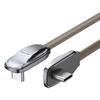Durability Aluminum L Type Charging Cable 240W & 480mbps Data Transfer For Quick Charging Compatible for Multiple Devices