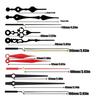 4Pcs Quiet Quartzs Clock Movement Mechanism with 10 Different Pairs Hands Set for Craft Wall Clock Shaft Length 18/20mm Top Sale