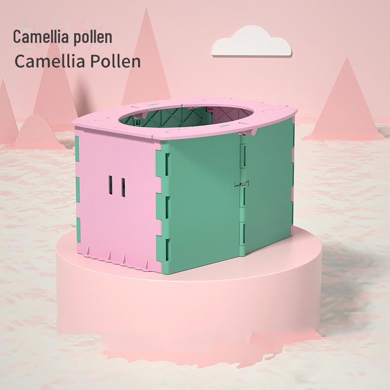 Tragbare Kinder-Klapptoilette mit Müllbeutel