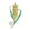 Exquisite Wheat Ear Anti-Exposure Brooch - Versatile Design Pin for Light Luxury Suits