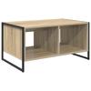 Coffee Table Sonoma 80 x 50 x 40 cm Particleboard