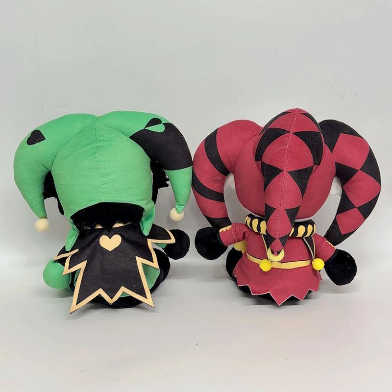 27cm The Freak Pierrotthe Harlequin Circus Plush Cartoon Pierrot Plushie Anime Peripherals Stuffed Pillow for Kid Gifts