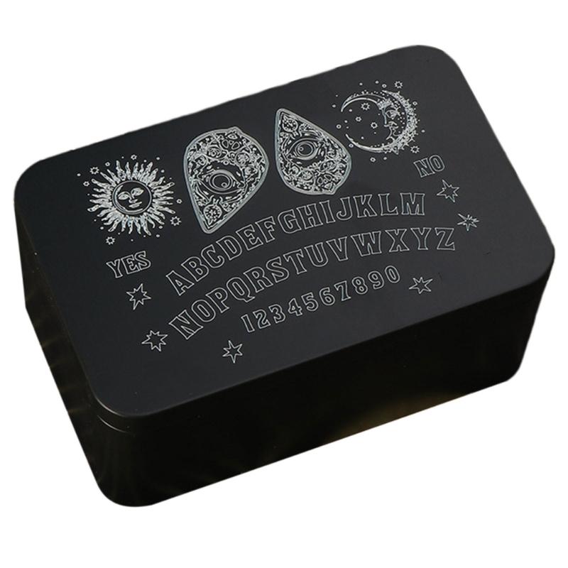 Iron Tarots Cards Storage Case Tarots Cards Box Astrologys Divinations Storage Case