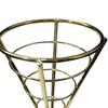 French Fries Stand Fried Chicken Display Rack, Metal Wire French Fry Holder for Restaurant, Cafe, Buffet Food Serving