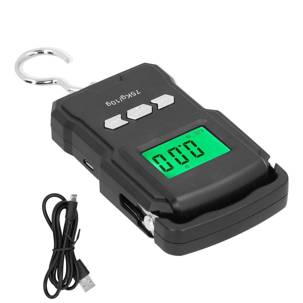 75kg USB Rechargeable Portable Scale Multifunctional Express Scale for Home Kitchen