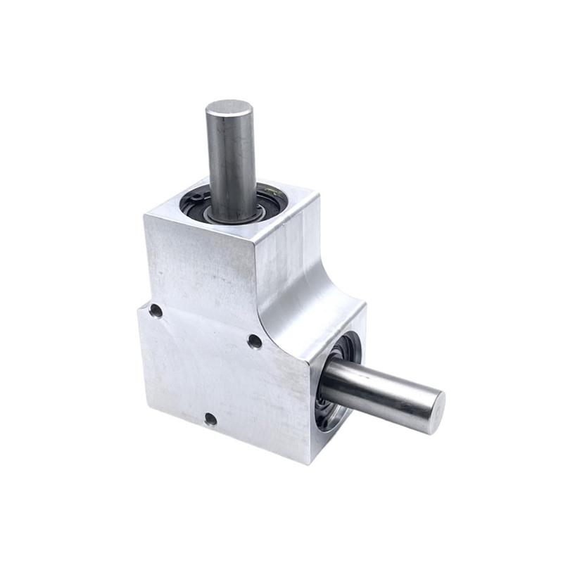 AAAN-Gearbox-90 Degree Steering Gearbox-1.5M 19T Spiral Bevel Reversing Corner Device 1 To 1 15Mm Output Shaft Gear Set Commutat