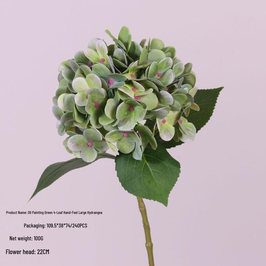 Hochwertiger künstlicher Hortensienstrauß für Hochzeitszeremonie-Hintergrunddekoration