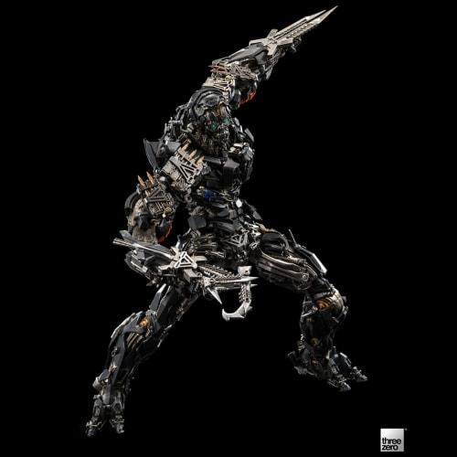 HiPlay Threezero "Transformers: Age of Extinction" Lockdown DLX-Class 3Z04710W0 Action Figure, Painted, Fully Assembled, Made of ABS, Alloy, and PVC