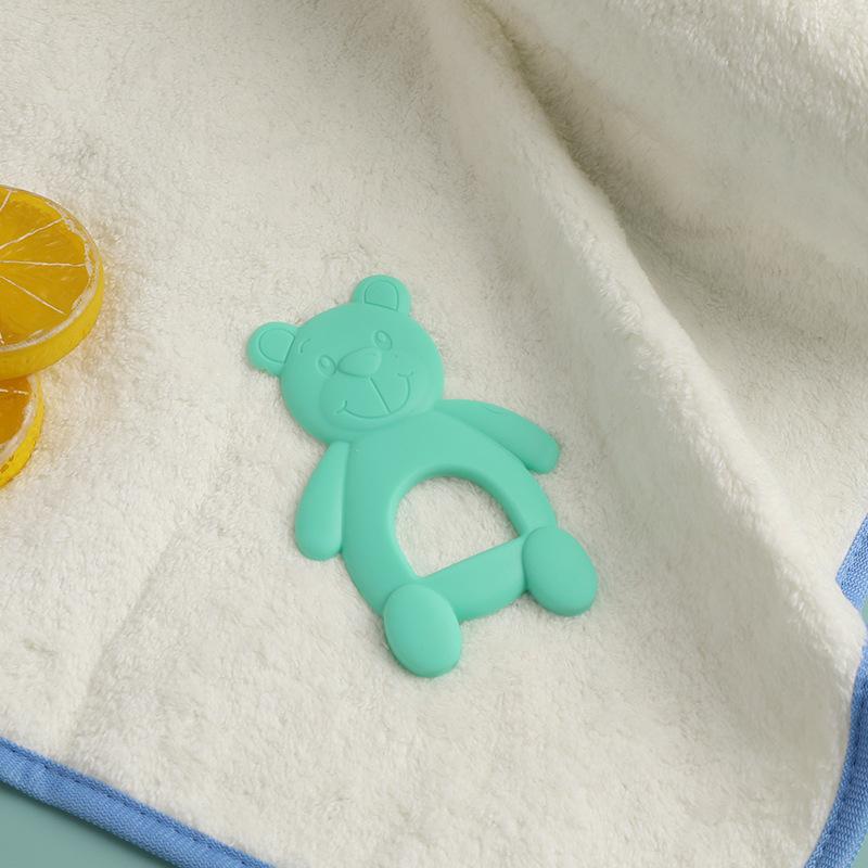 Dětské kousátko Silikonové kousátko Bear Molar Stick Baby Bite