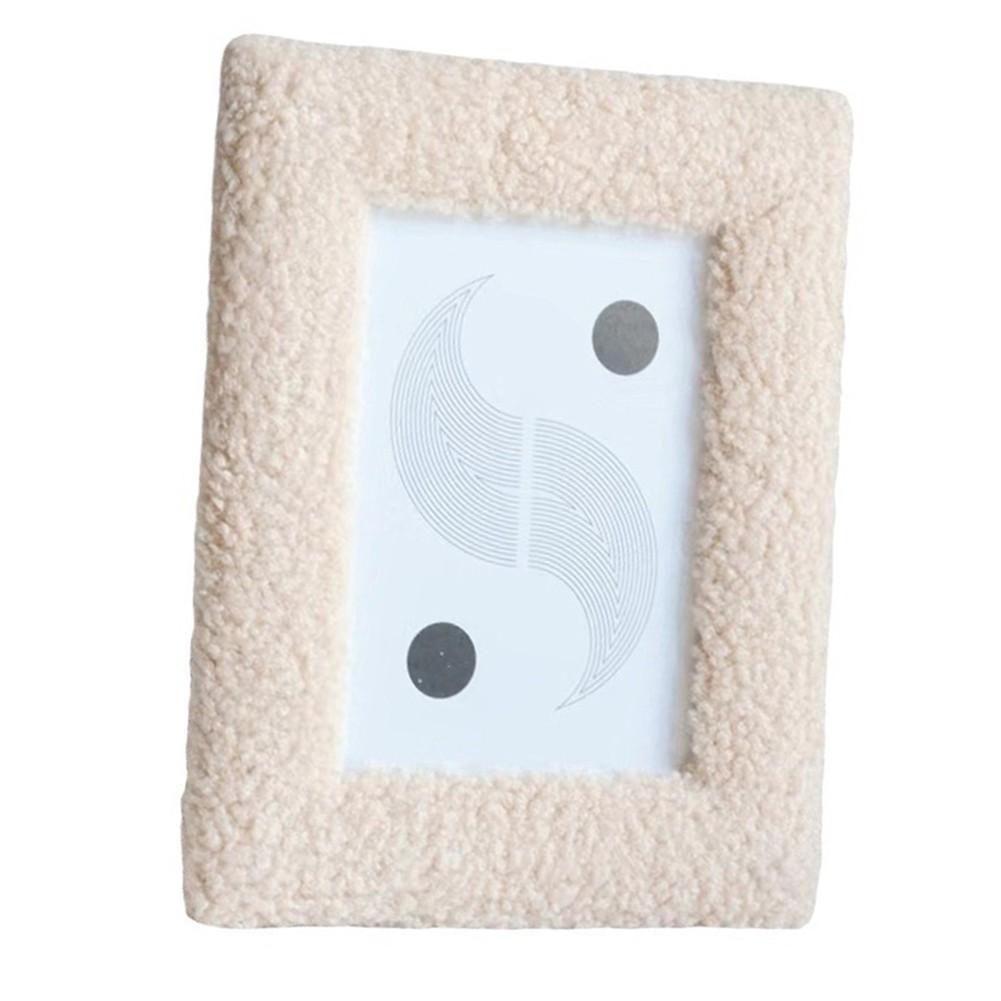 10*15cm Photo Frame 6 Inch Artificial Board + Plush