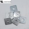 Galvanized Thickened Iron Square Flat Washer with Hole