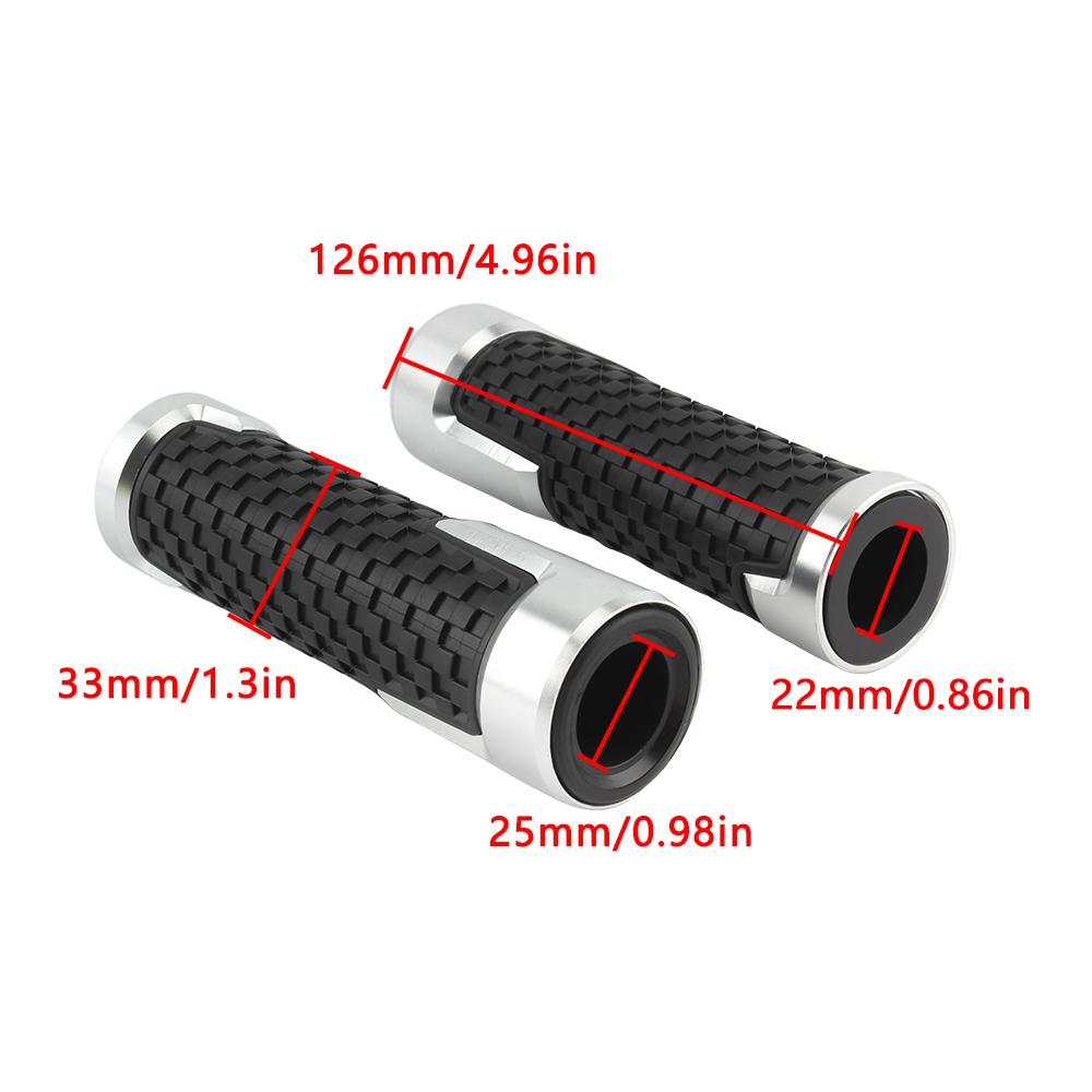 Motorcycle Handle Grip Aluminum for KAWASAKI Z900 Z400 Yamaha Honda CB 125R CB150R CB 190R Suzuki Motocross Universal Parts