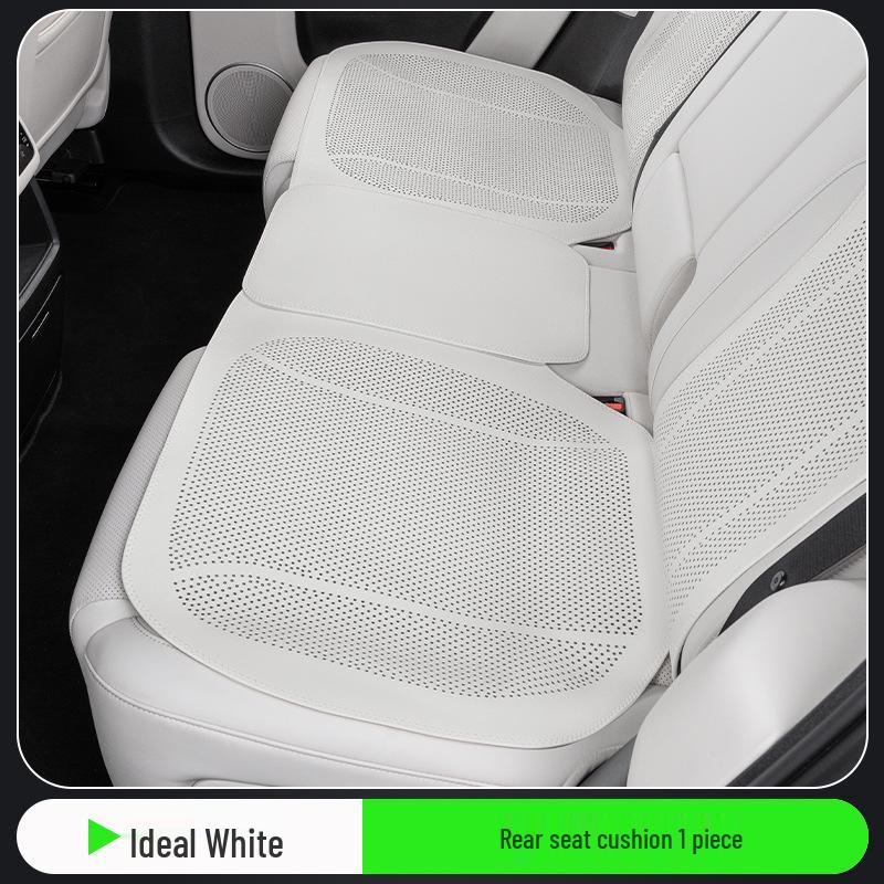 Universal Perforated Breathable Car Seat Cushion for Five-Seat Vehicles - Year-Round Ventilation