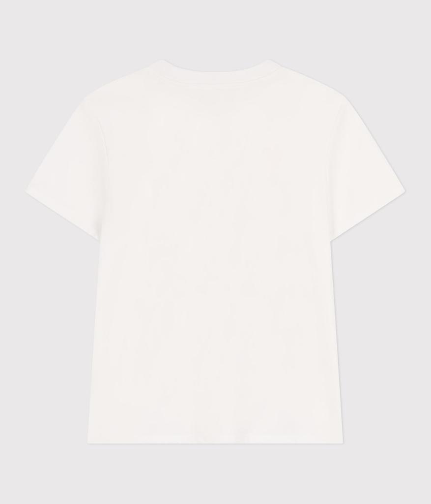 Petit Bateau Short Sleeve A0CSK M T-Shirt Off-White