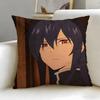 isekai anime Sentenced to Be a Hero Cushion Cover Soft  EasyWash Pillow Case  Versatile for Couch Bed Travel and Office