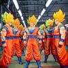 JT Statue Dragon Ball Z SSj1 Ssj2 Goku Figure Son Goku Super Saiyan Action Figures 30cm/11.81inch Collection Model Toys Gifts
