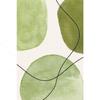 Sage Green Abstract Line Art Canvas Gallery Wall Prints Minimalist Geometric Leaf Face Wall Art Boho Neutral Modern Home Decor
