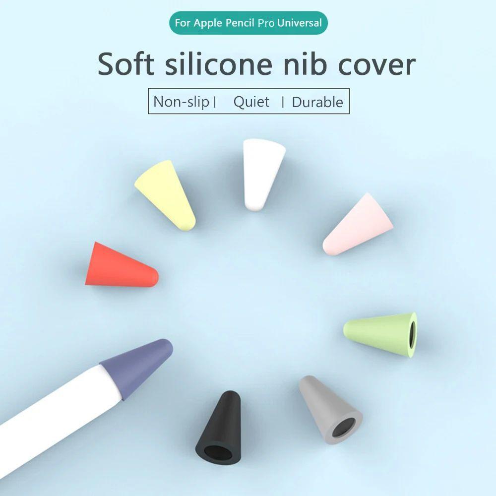 8Pcs Silicone Nib Cover For Pencil Pro 3 2 1 Tip Case Sleeve For Pencil 3 USB C 2nd Gen Cases Stylus Pen Nib Capa