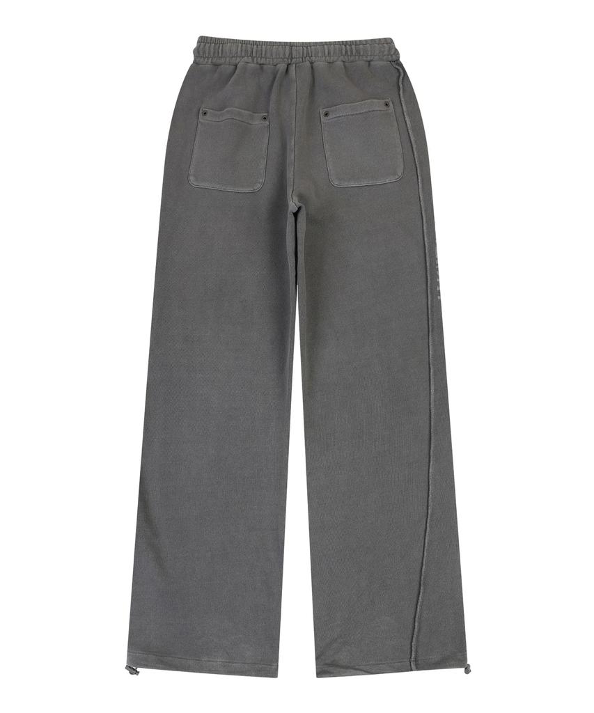 ORDINARY HOLIDAY Pigment Wide Pants [Charcoal]