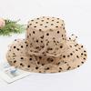 2025Newest Hot Fashion 1Pcs Mesh Ruffles Flower Women Kentucky Derby Wide Brim Wedding Church Occasional Organza Sun Hat