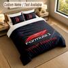 Bedding Set 1 Duvet Cover 2 Pillowcases F1 Print Soft Bed Linen Bedroom Decor