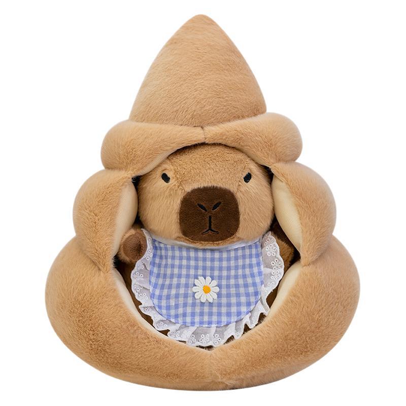 Adorable Capybara Nesting Doll Plush Toy - Detachable, Creative Rag Doll Gift for Boys and Girls