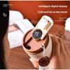 1 Stück Thermosbecher 14OZ Edelstahl Reisekaffeebecher, Smart Display Thermoskanne, Auslaufsicherer Wasserbecher, Kann heiße und kalte Getränke halten