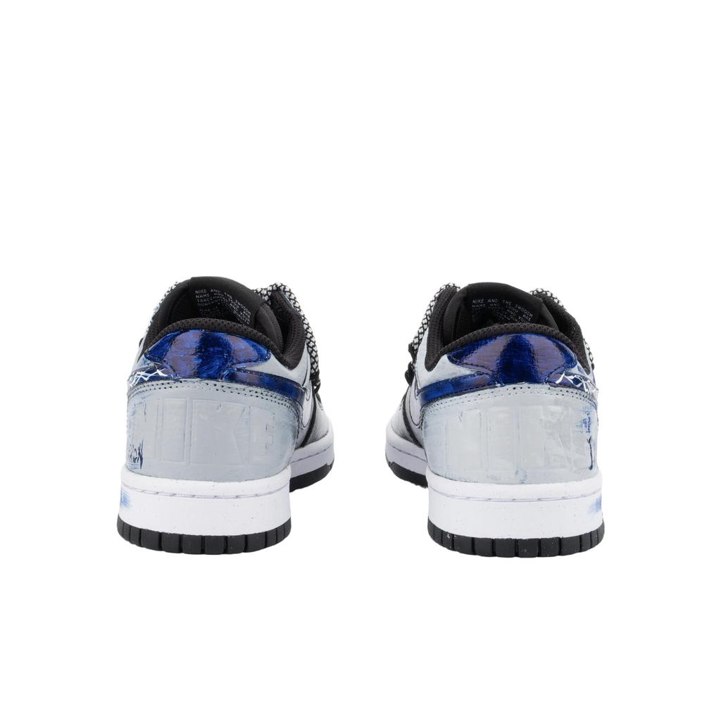 Nike Big Monster Lab, Hellfire Slip Resistant Abrasion Resistant Low top Skateboard Shoes Unisex Blue Black 355152-016(Team445-)