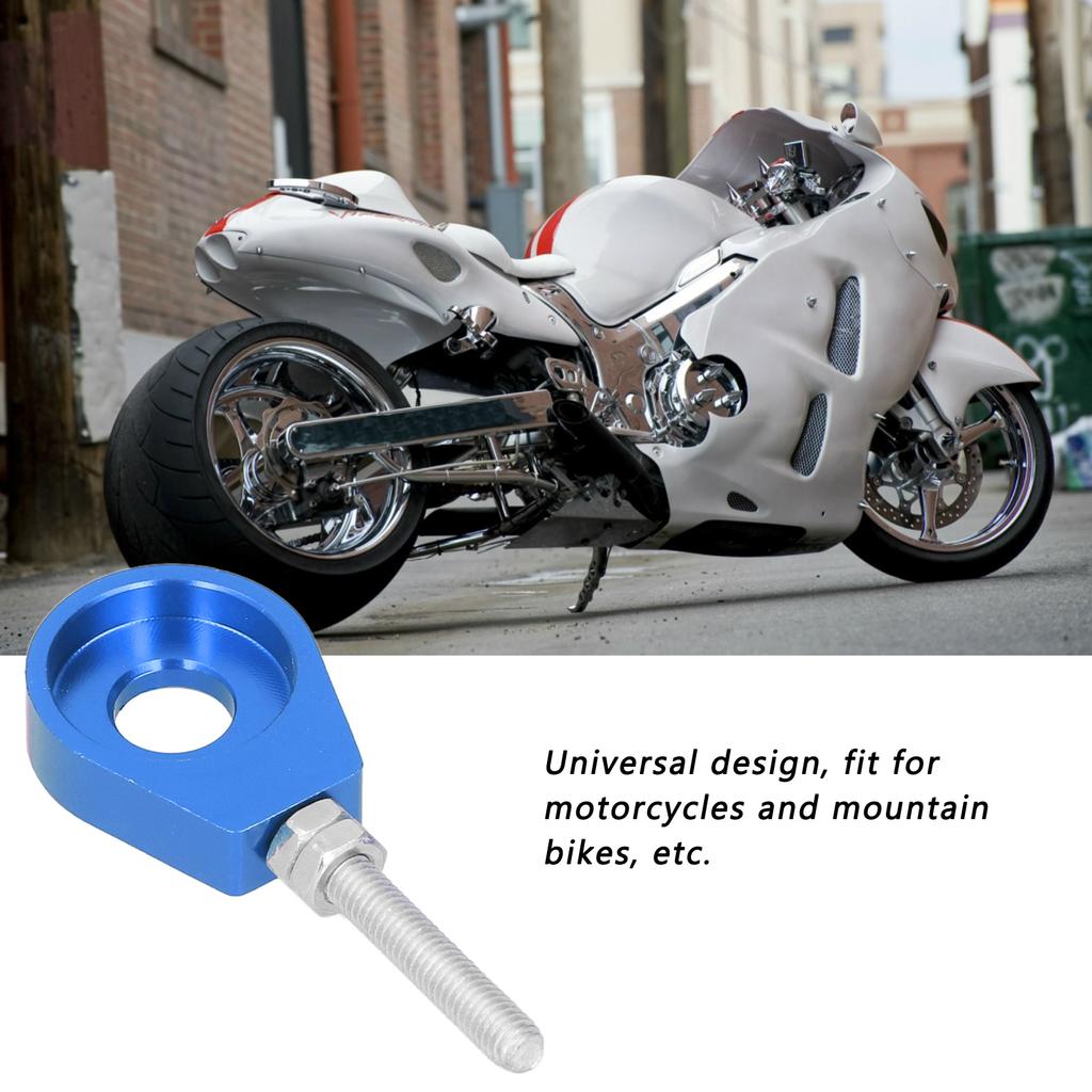 2pcs 0.5in Chain Tensioner Adjusters Aluminum   for Motorcycles Mountain Bikes