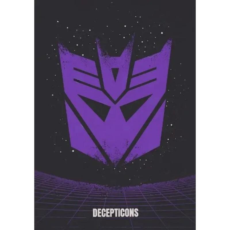Transformers Bumblebee Optimus Prime Decorative Metal Plate Gift for Boys Wall Decor