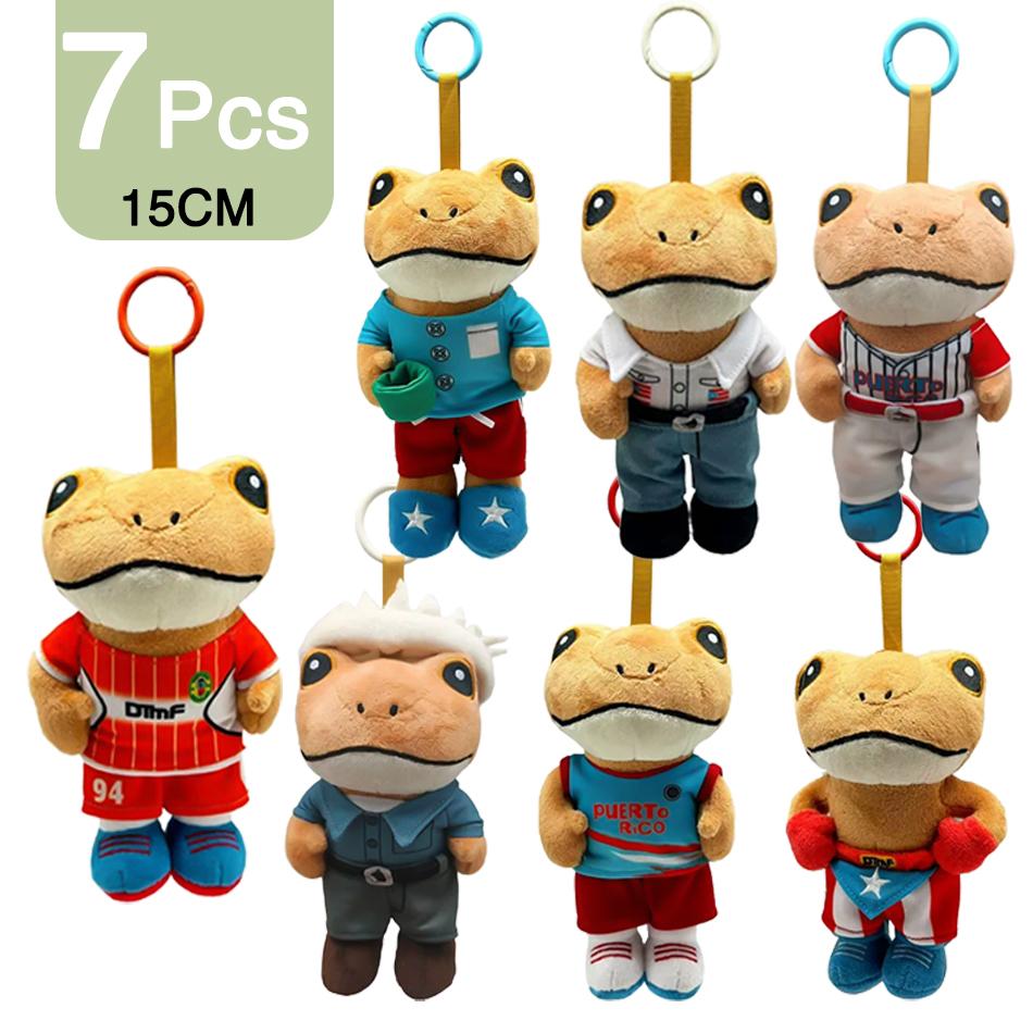 New Sapo Bad Bunny Frog Concho American Plush Cute Concho Cartoon Plushie Keychain Bag Decor Stuffed Doll Pendant Toy Christmas