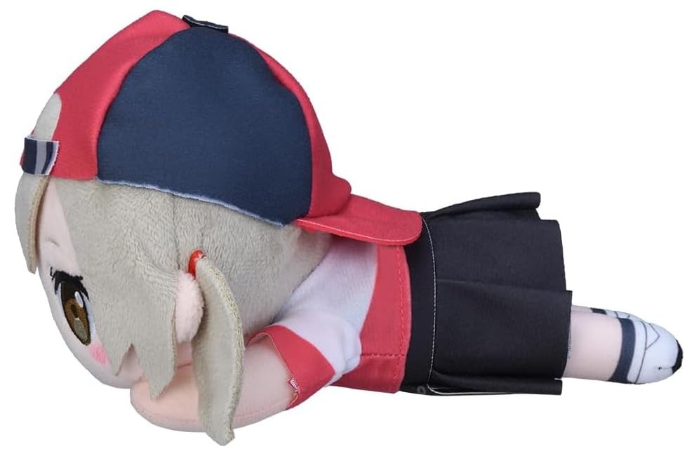 Kohane Azusazawa Lying Down Plush Movie Broken World and Miku Who Vivid BAD SQUAD Official Merchandise Toy, Version Can't Sing,