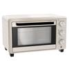 21L Mini Countertop Oven 100 degrees C 230 degrees C Adjustable Temp Cream White