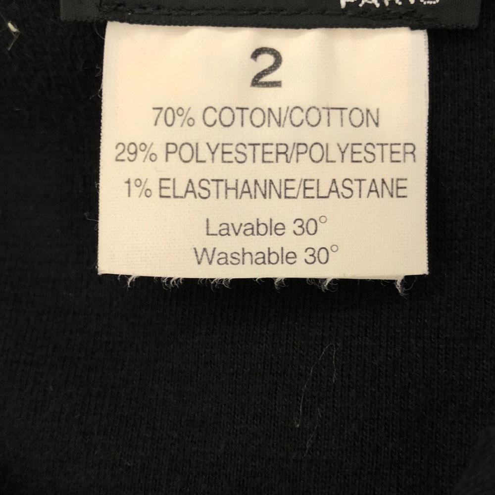 agnes b. Cotton Stainless Collar Coat 2 Black Women Used