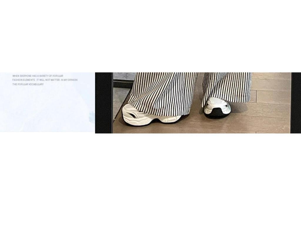 Women's Retro Striped Wide-Leg High-Waist Suit Pants - Spring 2026 Collection