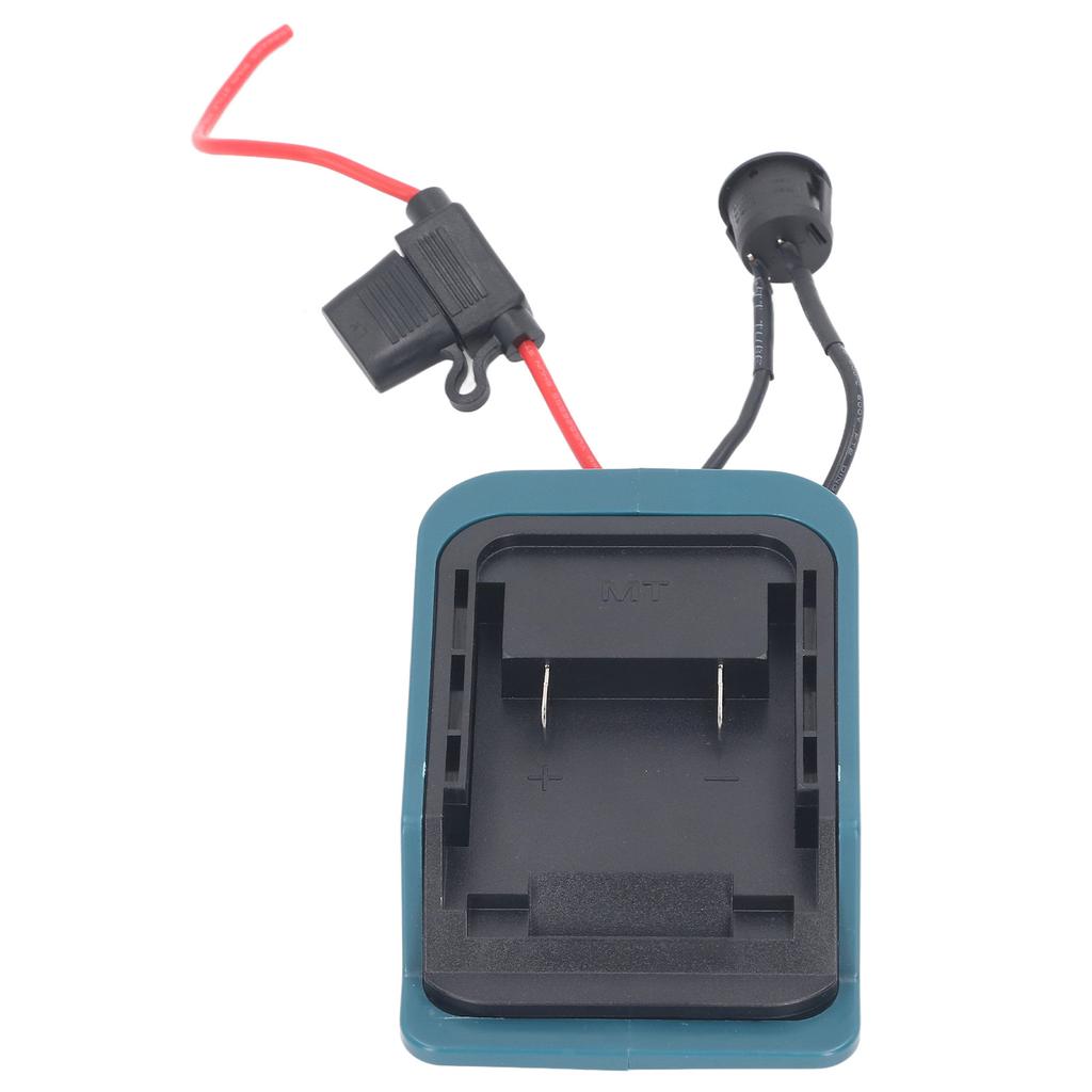 Battery Adapter 14 Gauge Wire 30A Fuse Power Converter Tool Adapter for 40V Lithium Battery