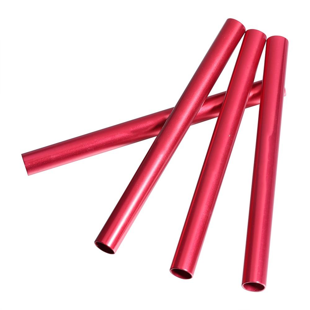 4Pcs Aluminium Alloy Tent Pole Repair Splint 7.9-8.5mm Tent Emergency Repair Kit Hiking Adventures