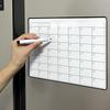 Magnetischer Abwischbarer Wochen- Monatsplaner & Memo-Aufkleber Whiteboard für Kühlschrank
