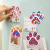 6Pcs Animals Diamond Painting Refrigerator Magnet Diamond Painting Fridge Magnet DIY Fridge Stickers for DIY Crafts Party Gift